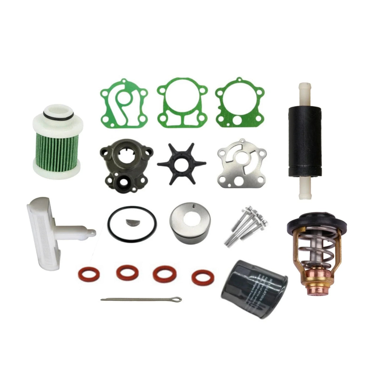Maintenance Service Kit for Yamaha 80HP F80B Outboard (2000–2023)