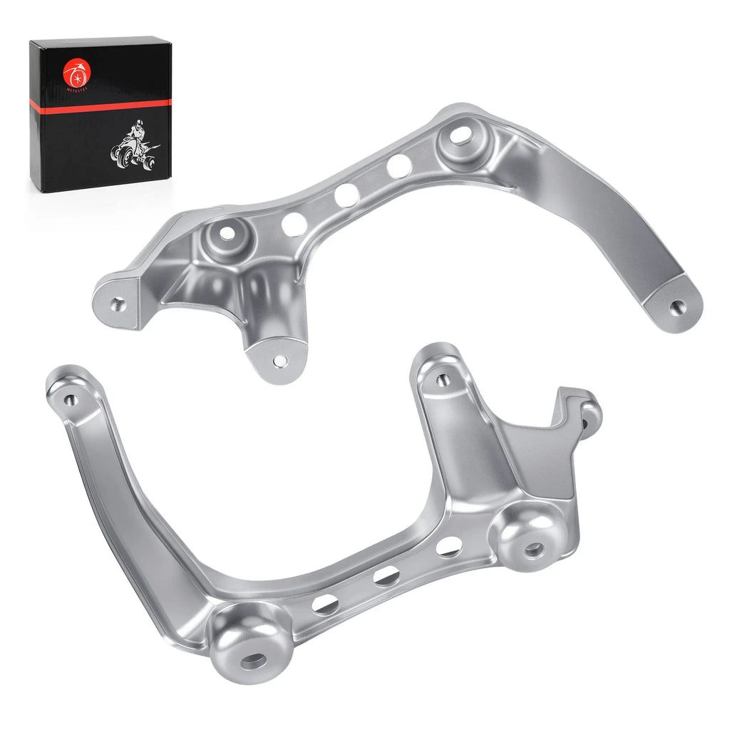Set of 2 Front Fender Bracket Headlight Mounts for Yamaha Raptor 350 (2004–2006)
