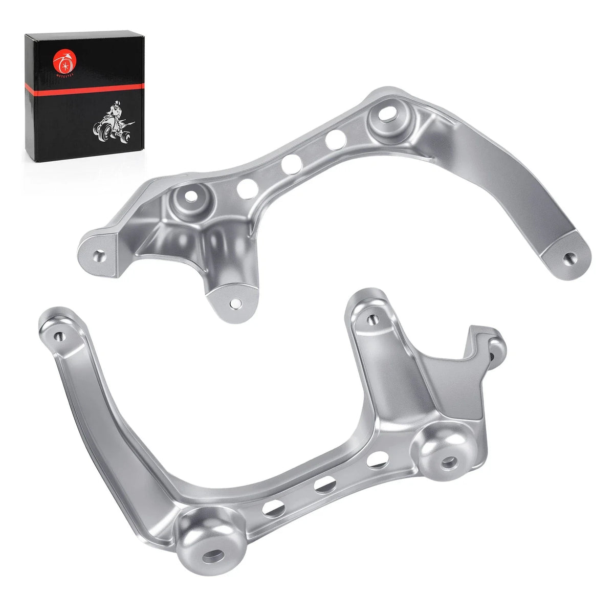 Set of 2 Front Fender Bracket Headlight Mounts for Yamaha Raptor 350 (2004–2006)