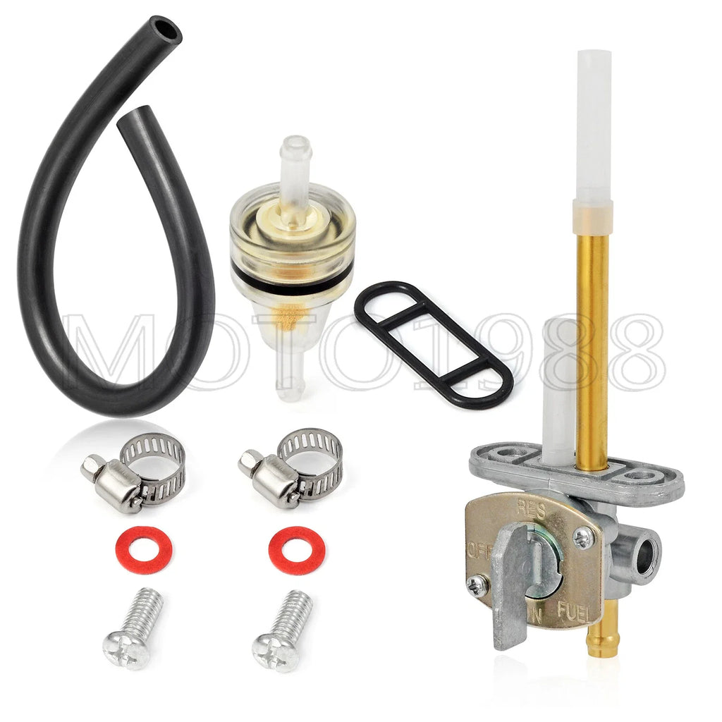 2X Fuel Petcock Valve for Yamaha Big Bear YFM350 Kodiak YFM400FW (1998–2001)