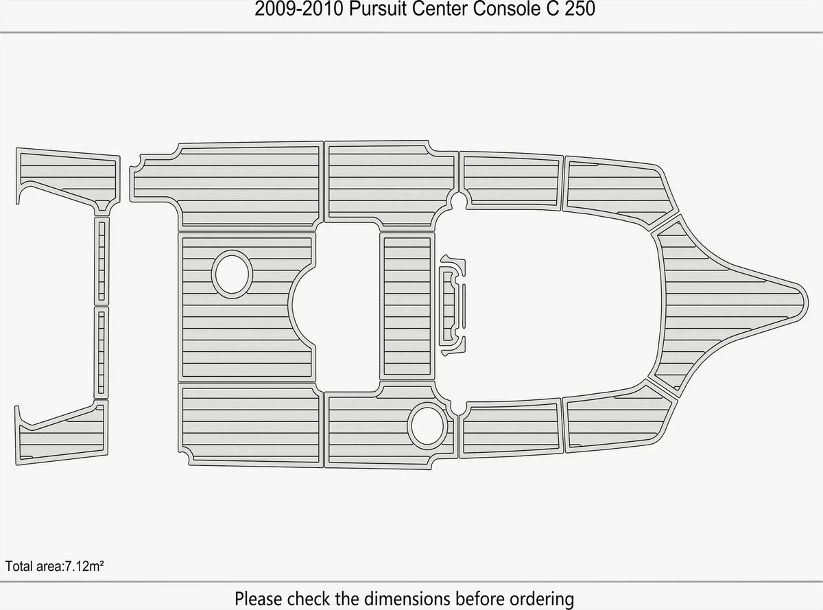 EVA Pad Floor Mat for Pursuit C 250 (2009)