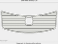 EVA Foam Pads for 2005 Malibu Sunscape LSV (2005) - Teak Deck Mat