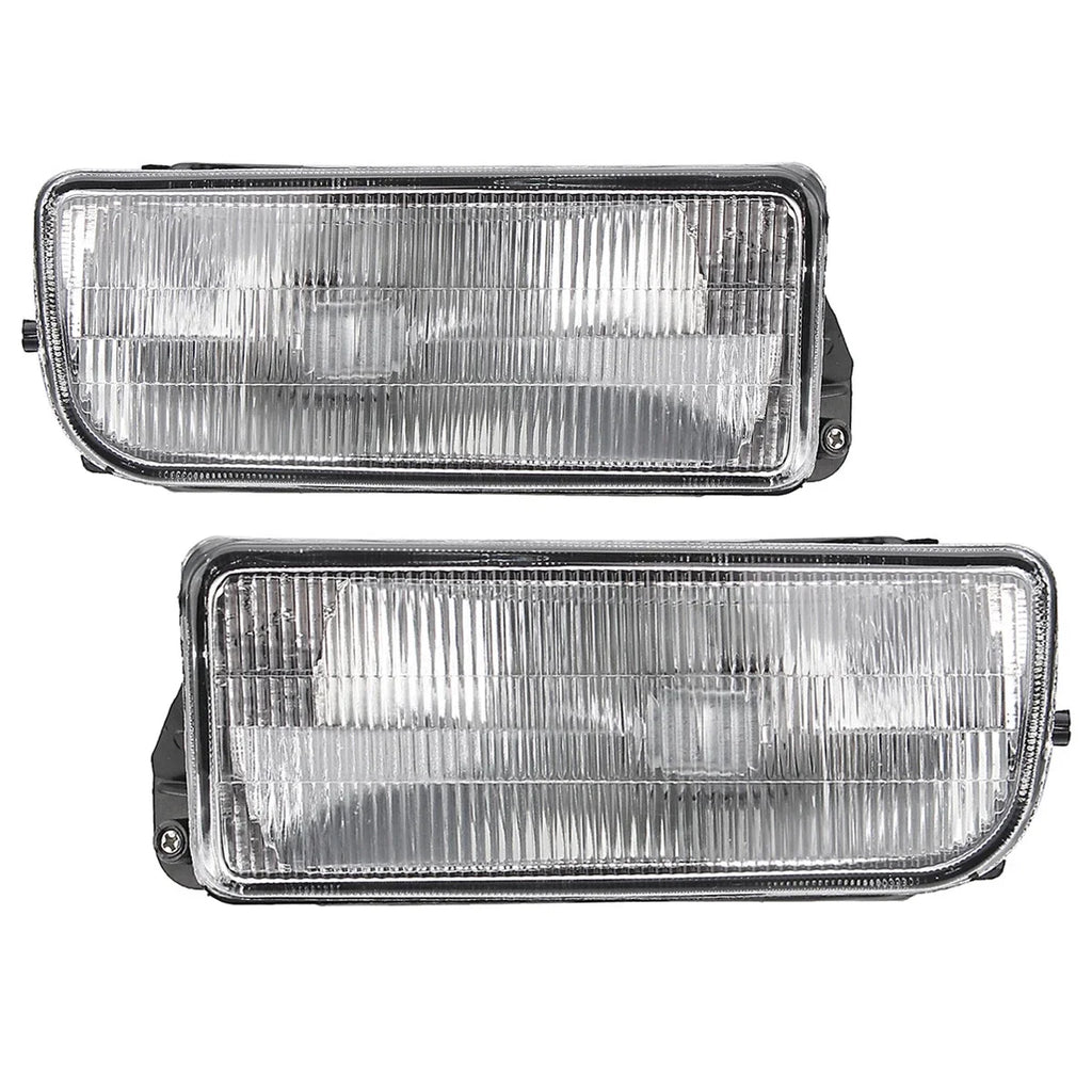 Pair of Fog Light Lamp Housing Lens for BMW E36 3-Series (1992–1998)