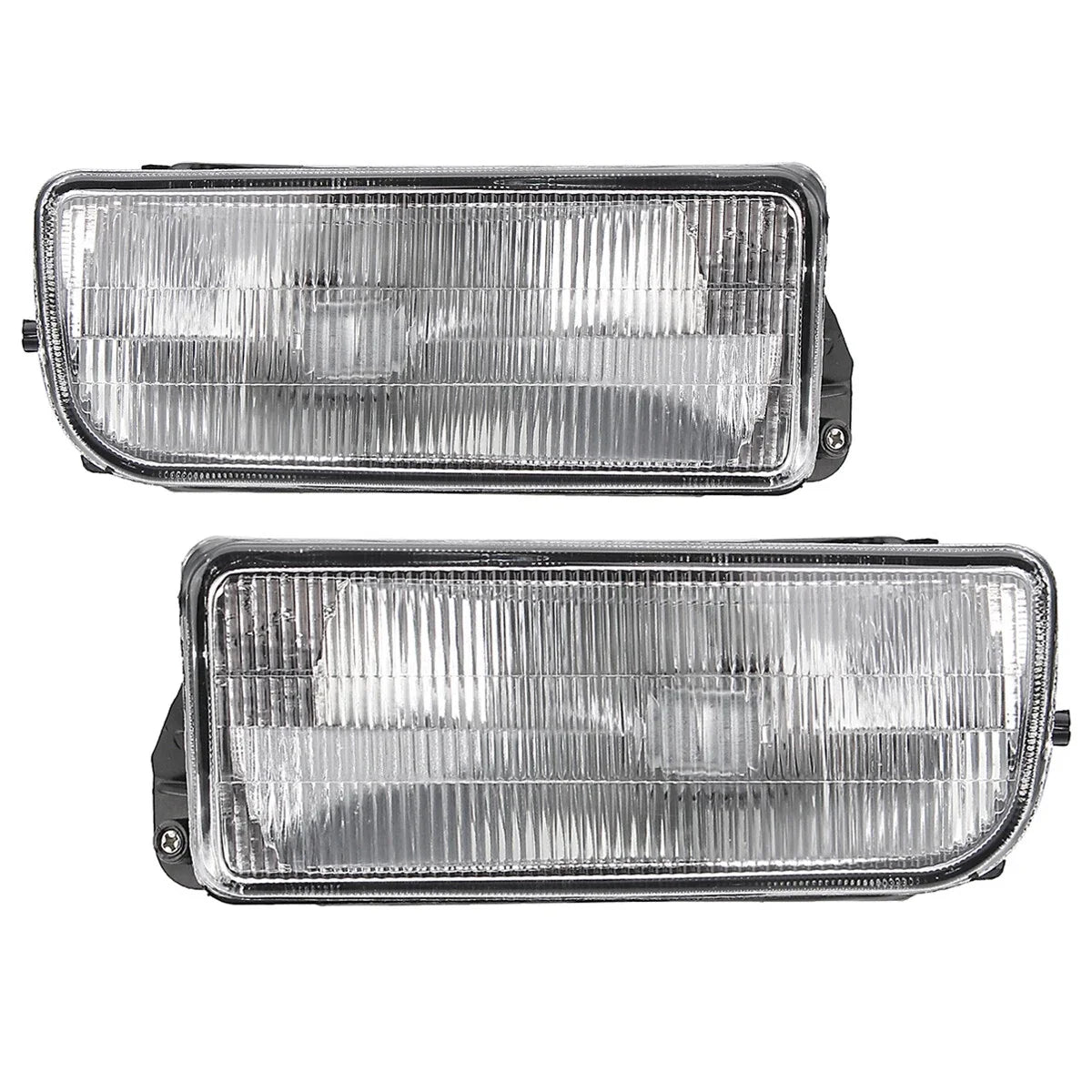 Pair of Fog Light Lamp Housing Lens for BMW E36 3-Series (1992–1998)