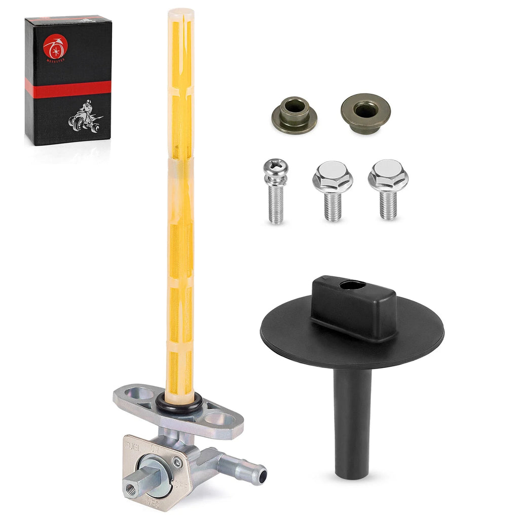 Fuel Tank Petcock Valve & Lever for Honda Rancher 420 TRX420 (2007–2014)