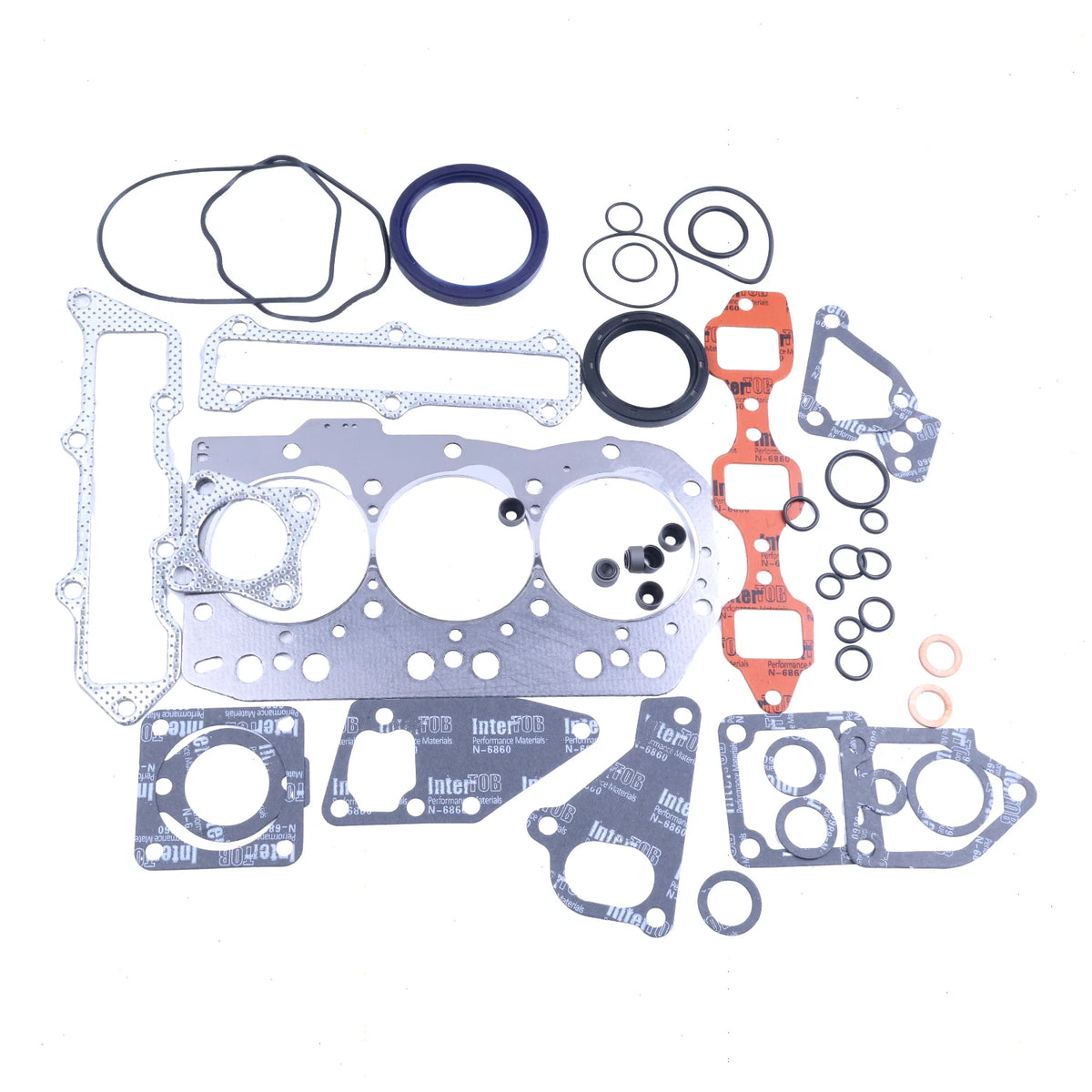 Overhaul Gasket Kit for Yanmar Engine 3TNE82 3TNE82A John Deere 1445 2520 3005