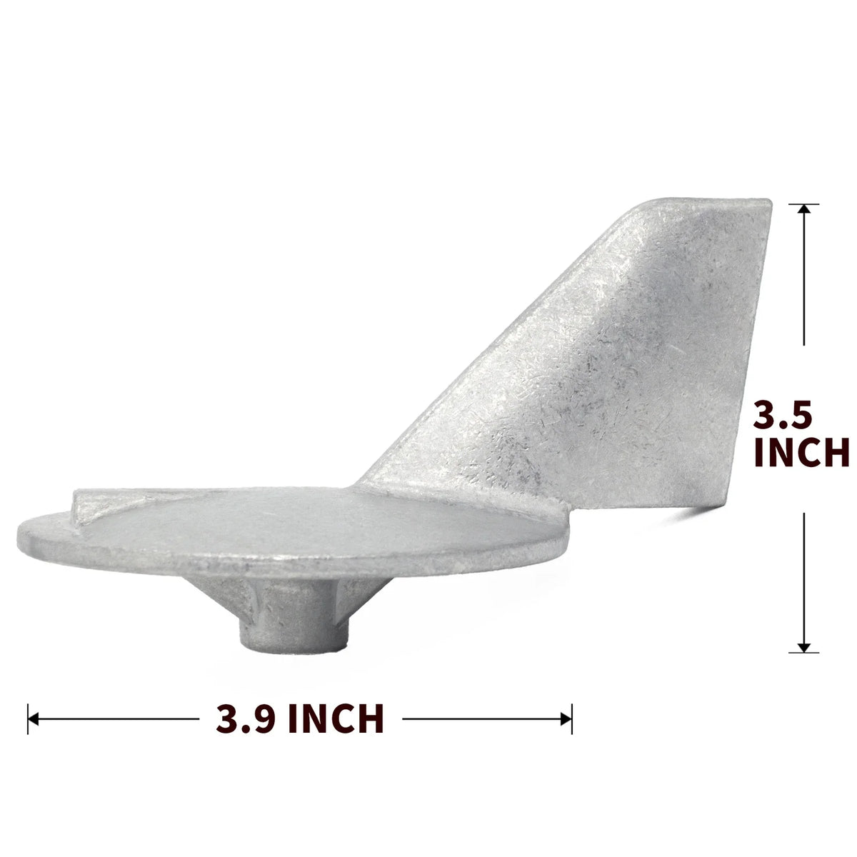 Trim Tab Anode with Bolt for Yamaha 150 200 HP Outboard (6K1-45371-01)