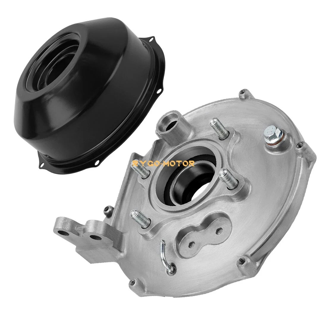 Set of 4 Rear Brake Plate Drum Hub Cover Shoes for Honda Rancher 420 (2007–2013)