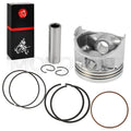 Piston & Ring Kit .25mm Oversize for Yamaha Golf Cart G2 G5 G8 G9 G11 (1990–2006)