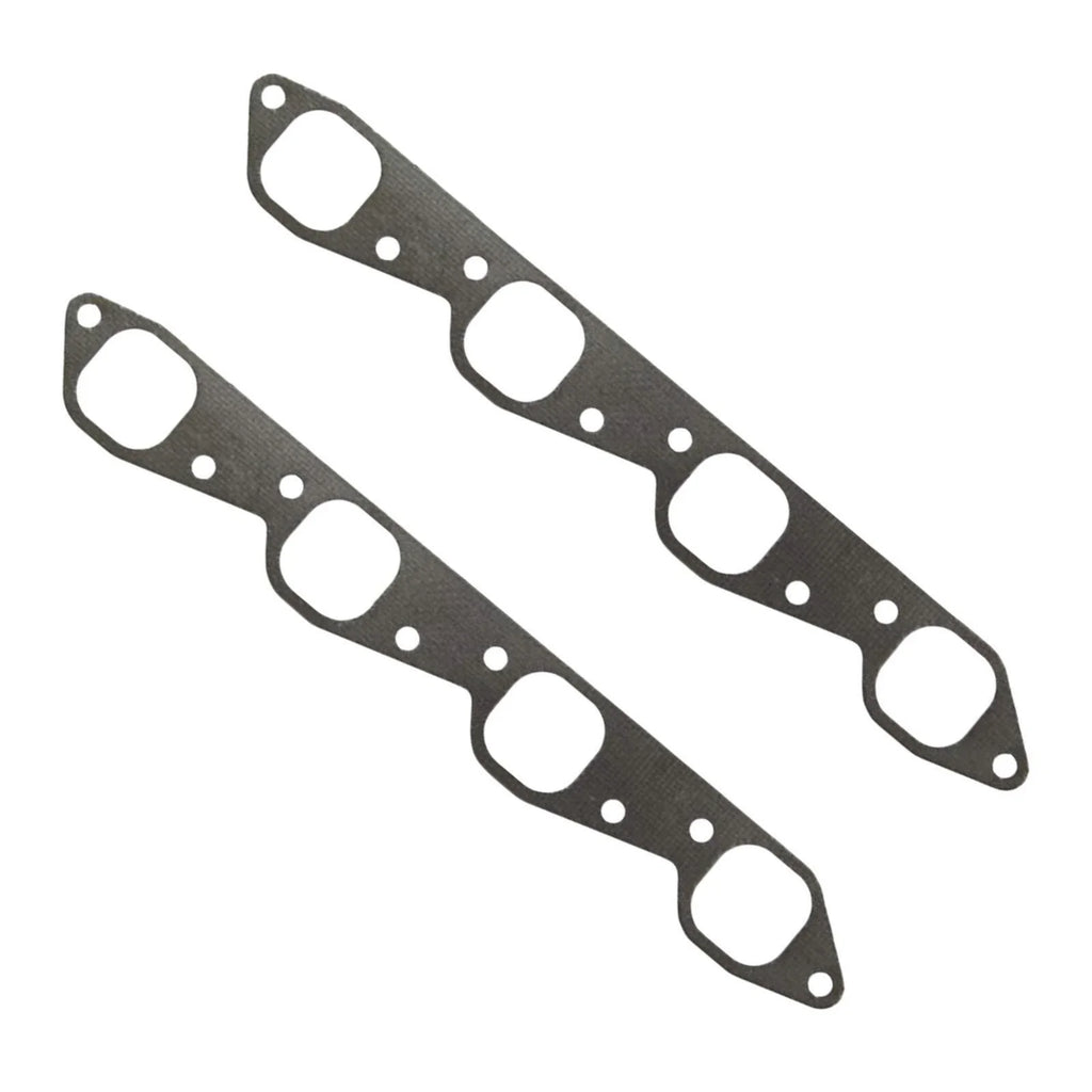 Set of 2 Exhaust Manifold Gaskets for Mercruiser (27-46820, OMC 909613, 3852472, 18-0418)