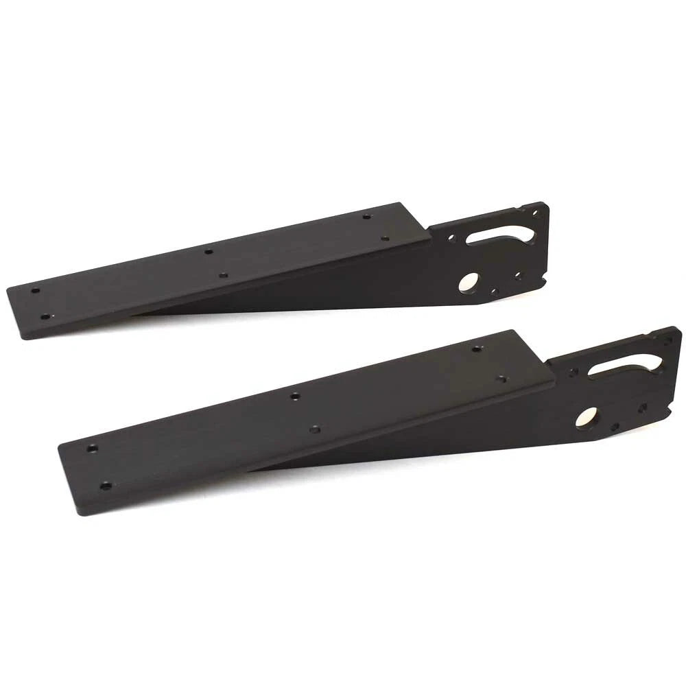 MasterCraft Boat Swim Platform Brackets M000528A - Black Aluminum (set of 2)