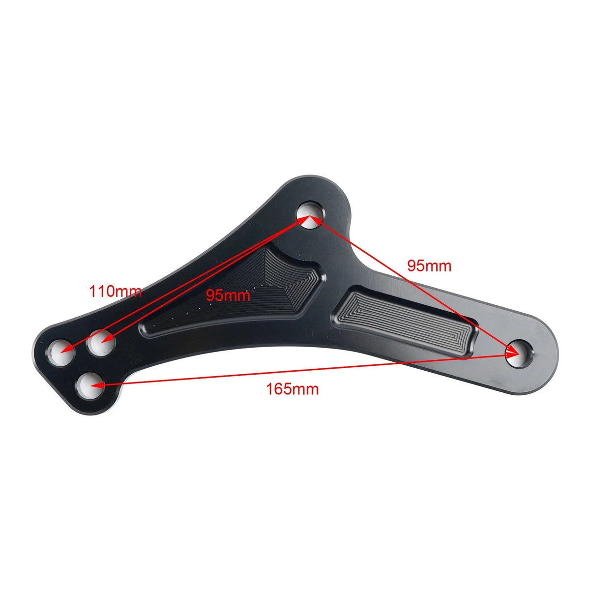 Adjustable Lower Suspension Links for Kawasaki ZX-25R ZX-4R (2023–2024) Black T9