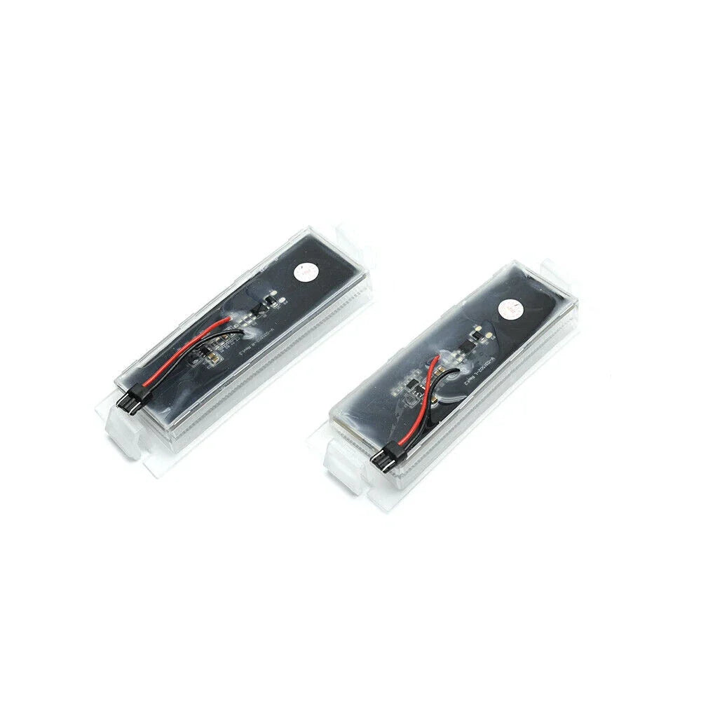 2Pc 18SMD LED White License Plate Lights for Kia Forte Koup (2009–2017)