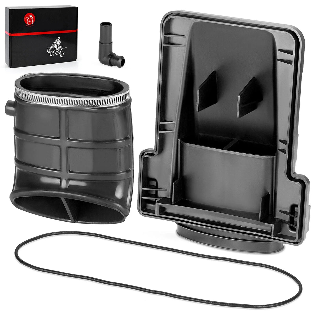 Air Box Lid Cover Cap & Duct Kit for Yamaha Raptor 660R (2001–2005)