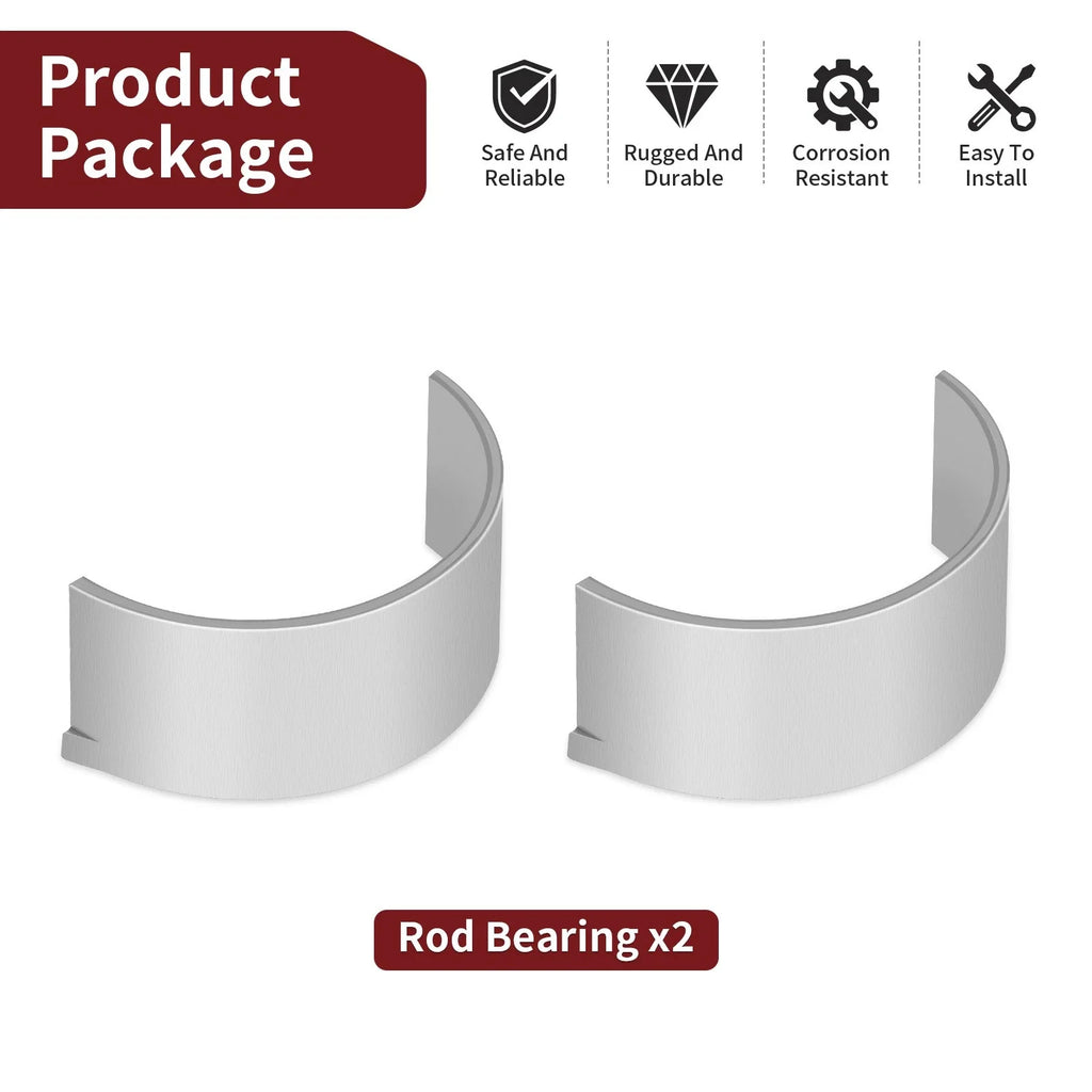 2pcs Rod Bearing for Yamaha Waverunner FX VXS VXR VX FZR FZS HO SHO (2008–2023)