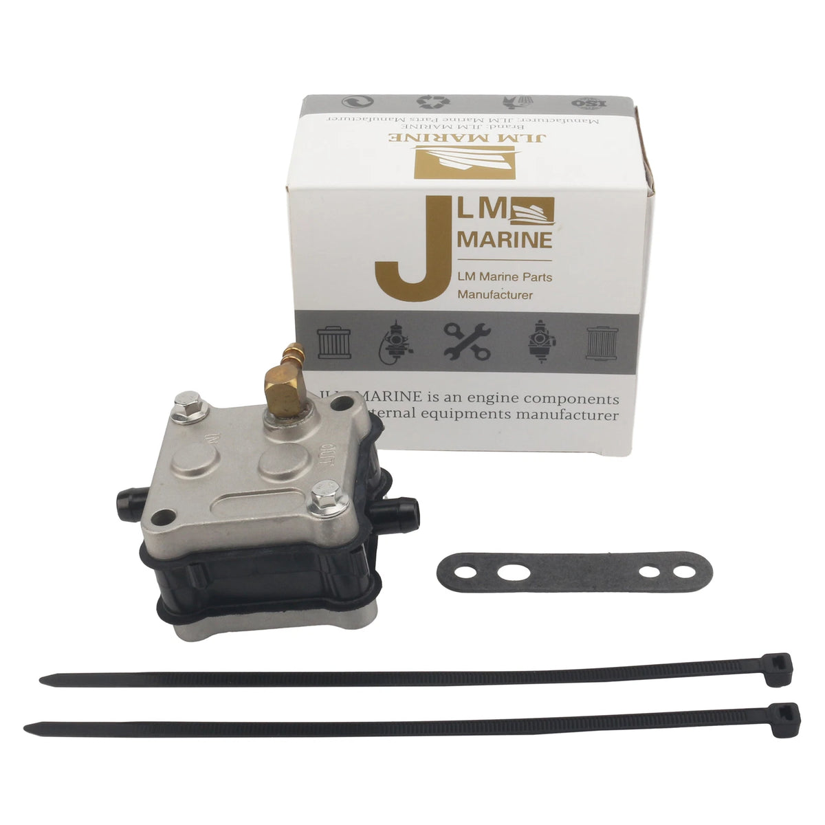 14360A16 Outboard Fuel Pump & Gaskets Kit for Mercury Mariner Marine Outboard