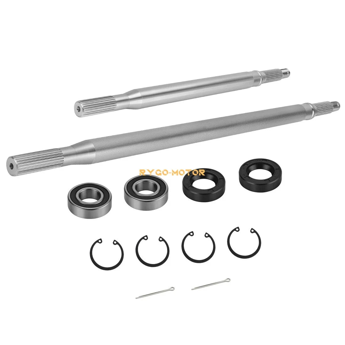 Rear Axle Shaft with Bearing Seal Kit for EZGO TXT Medalist (1994–2013)