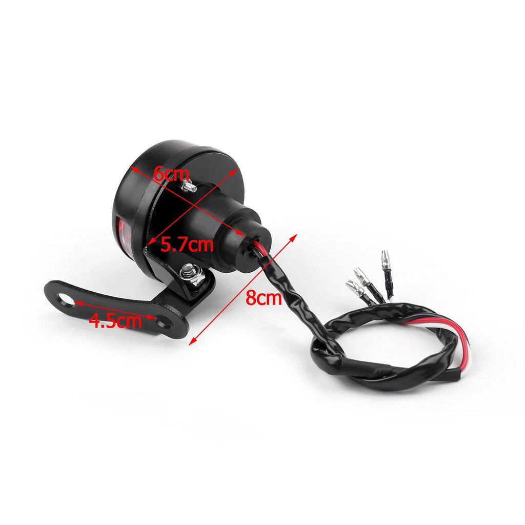 Grill Housing Red Rear Taillight for Hy Cafe Racer (T9)