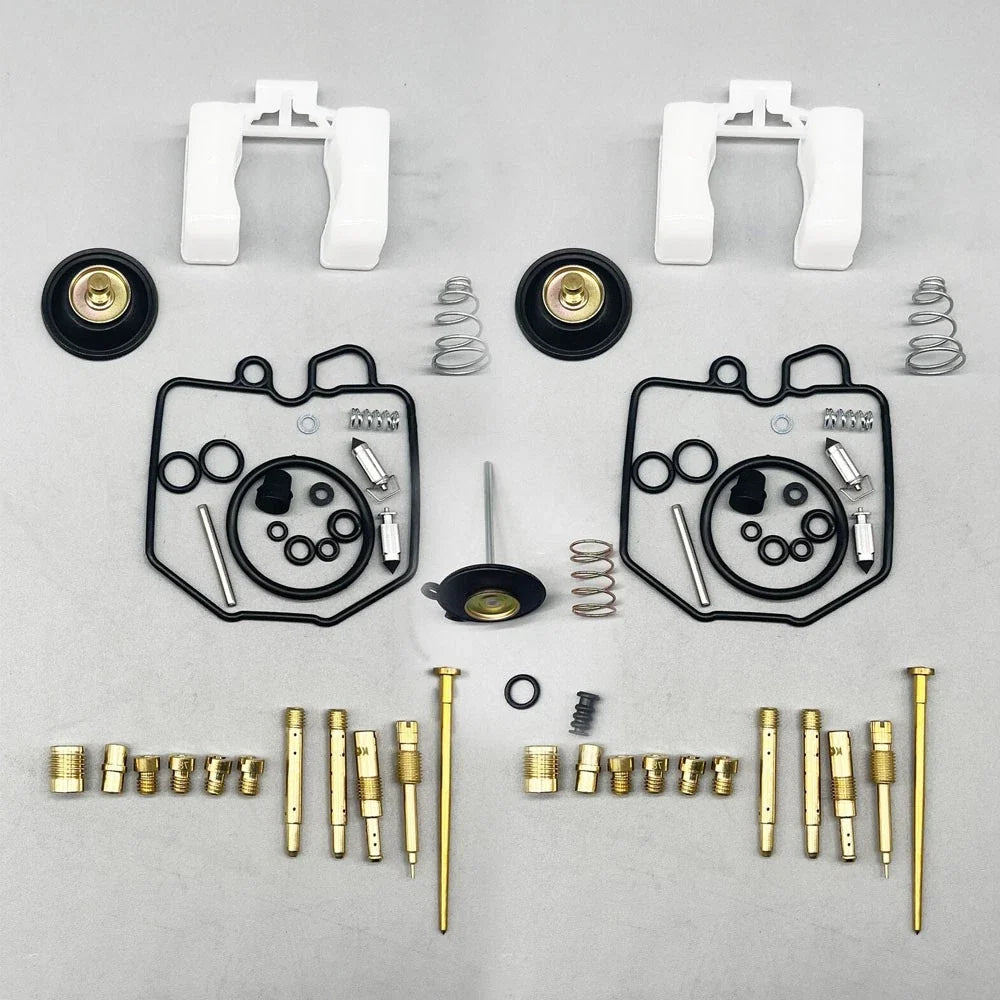 2X Carburetor Repair Rebuild Kit for Honda Hawk 400 CB400T (1980–1981)