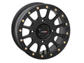SYSTEM 3 Sb5 Bl Wheel 15x10 5+5 for ATV/UTV — Matte Black Beadlock