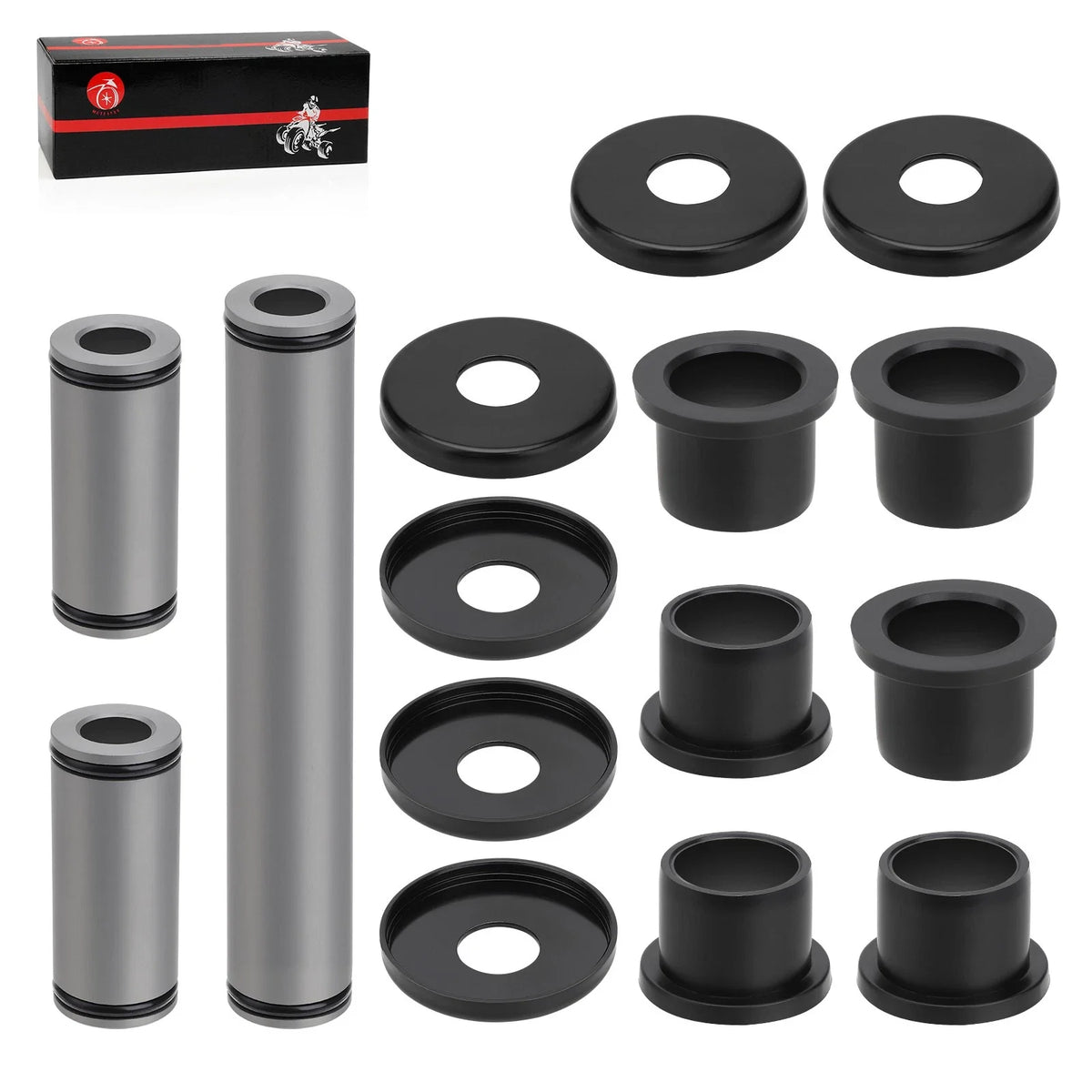 Front Upper + Lower A-Arm Bearing Bushing Kit for Kawasaki Teryx4 750 (2012–2013)
