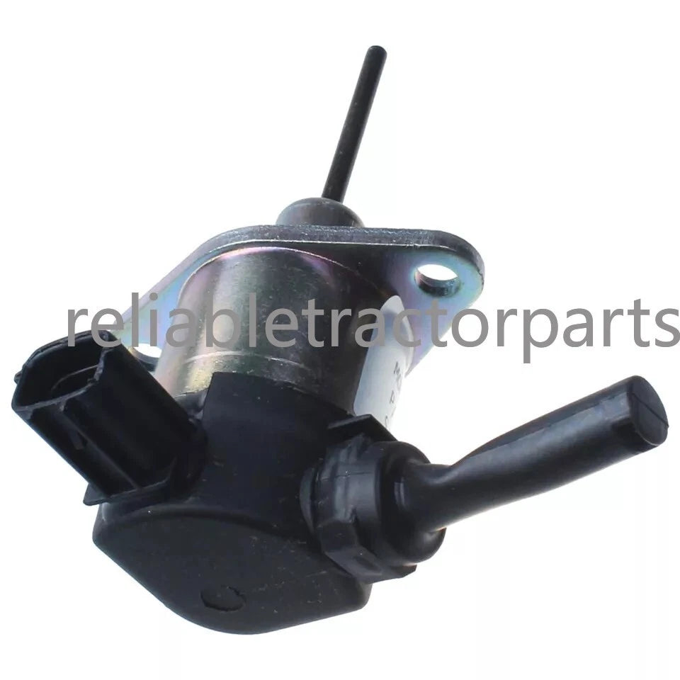 For Kubota S135 S155 S185 4D87 Engines 12V Fuel Shutoff Solenoid 1A021-60013