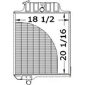 AR38551 Radiator Fits John Deere 2510 2520 Tractors