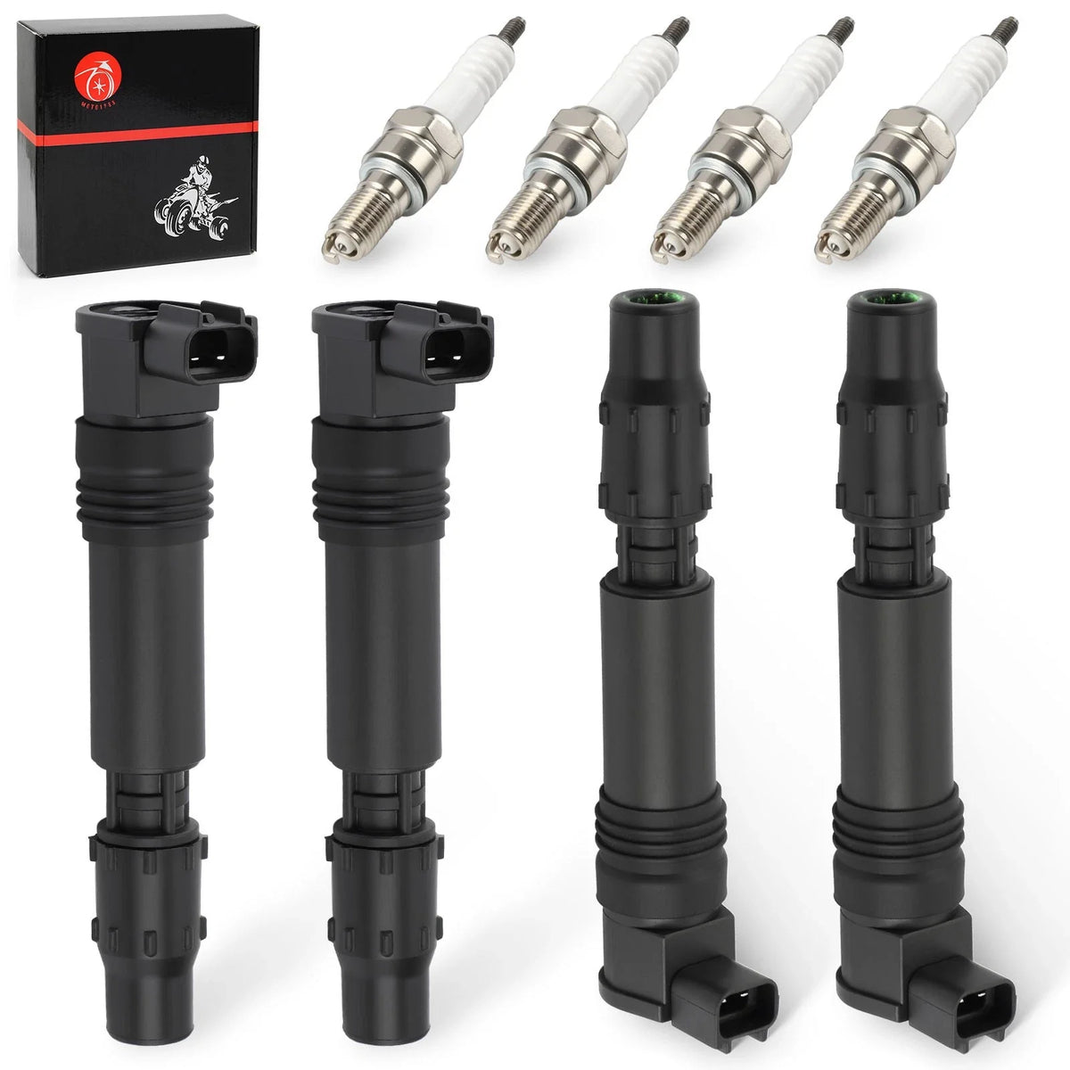 Set of 4 Ignition Stick Coils Iridium for Honda CBR954RR (2002–2003)