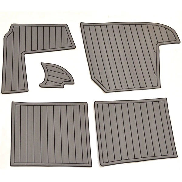 Larson Boat Non-Skid Floor Mats 8175-1206 - Cabrio 315 Gray (set of 5)
