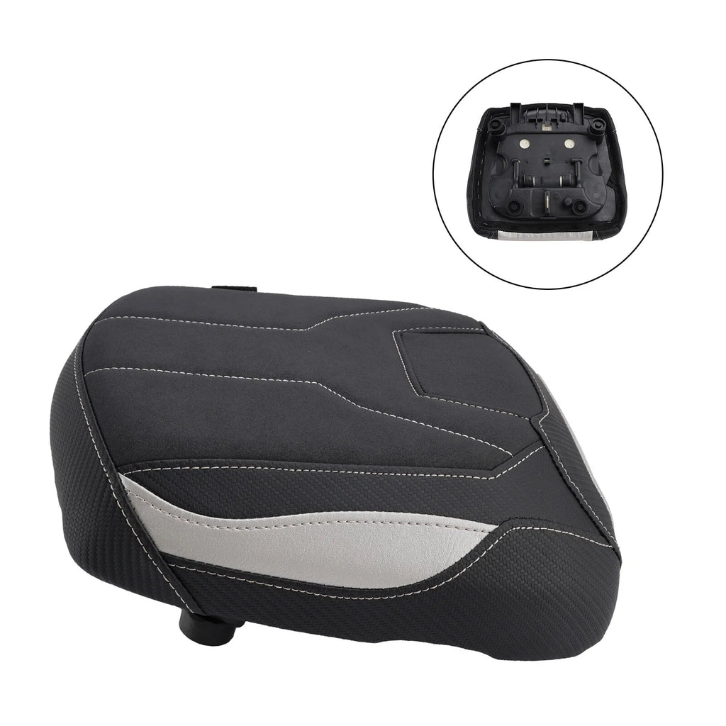 Rear Passenger Seat Pillion Saddle Flat Gray for Yamaha Tracer 9 GT (2021–2023) A9
