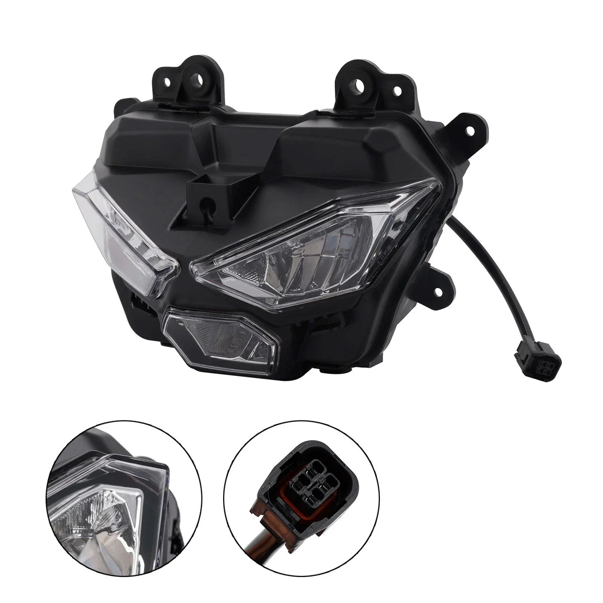 Headlamp Guard Protector for Kawasaki Ninja Z900 (2025) - LED Clear