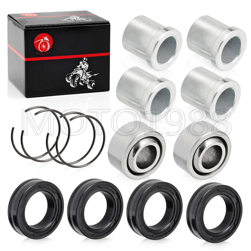 Set of 4 A-Arm Bushings for Honda Sportrax 400 TRX400EX (1999–2008)