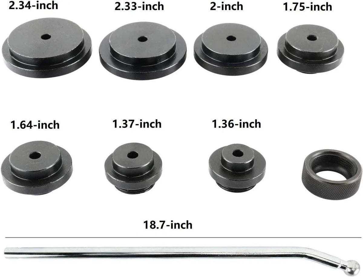 10PC Frost Plug Installer Remover Tool Set for Autos (1" to 2-3/8")