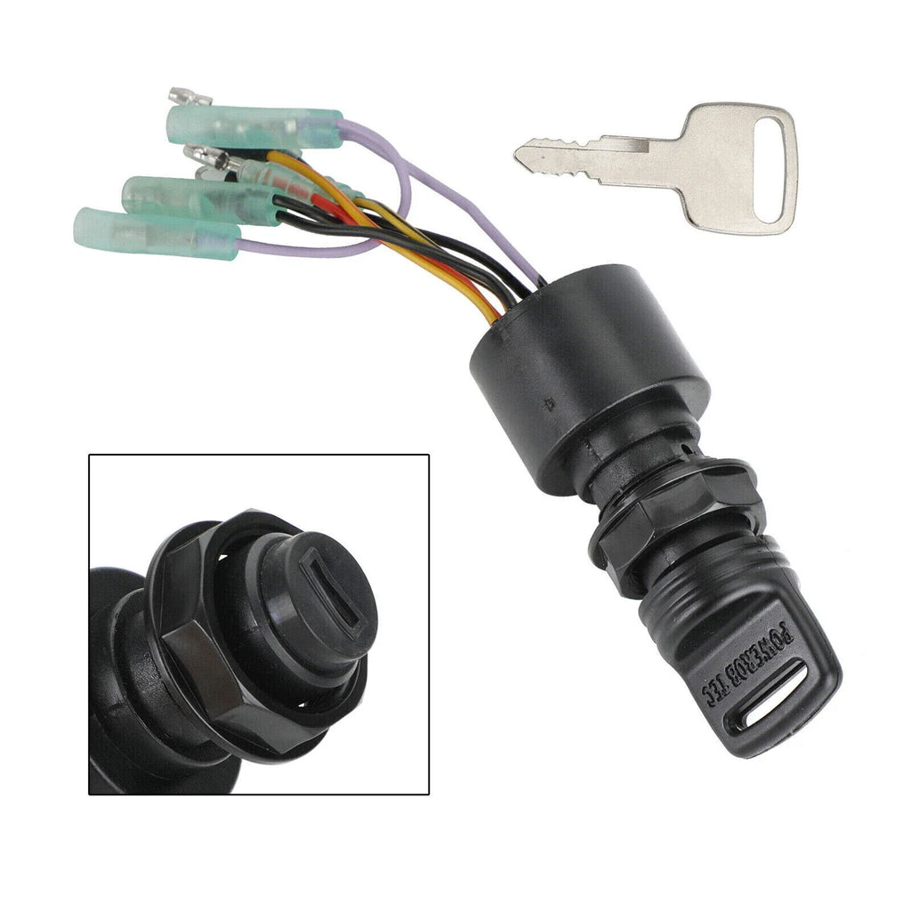 Ignition Key Switch for Mercury Outboard Control Box (87-17009A5)
