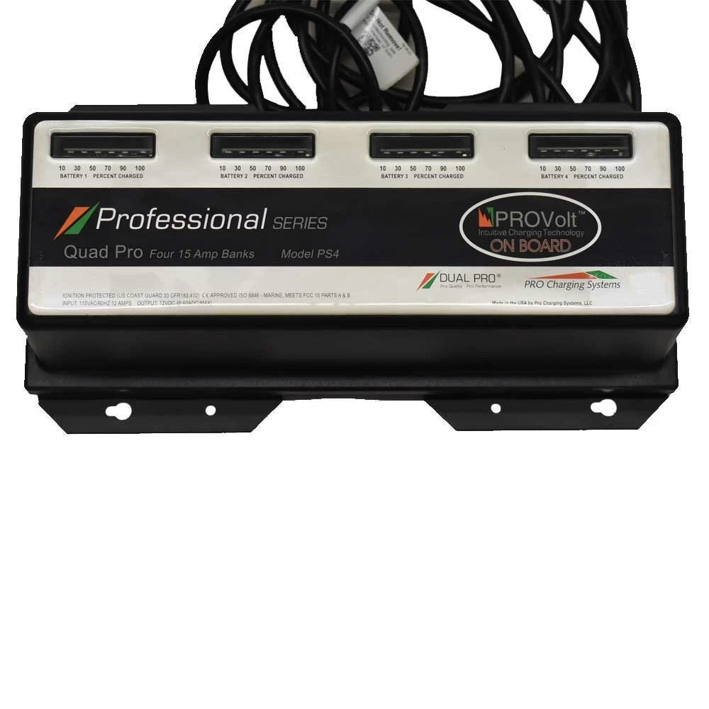 Pro Charger Boat Battery Charger PS4 - 15 Amp 4 Bank (european)
