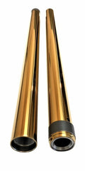 PRO ONE Gold Fork Tubes 41mm - Fits Harley-Davidso N Touring & Softail Models