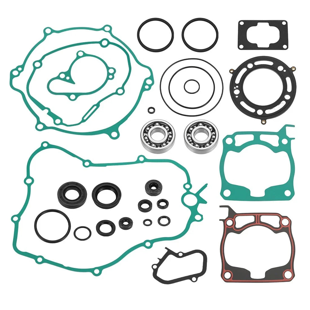 Complete Engine Gasket Kit Set w/ Oil Seals for Yamaha YZ125 (2005–2021)