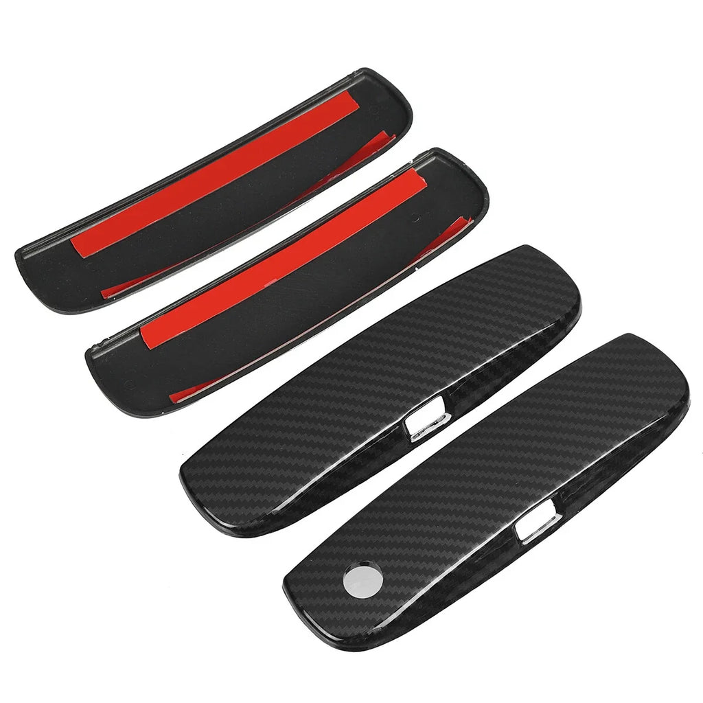 Carbon Fiber Look Door Handle Covers for Dodge Charger (2011–2021)