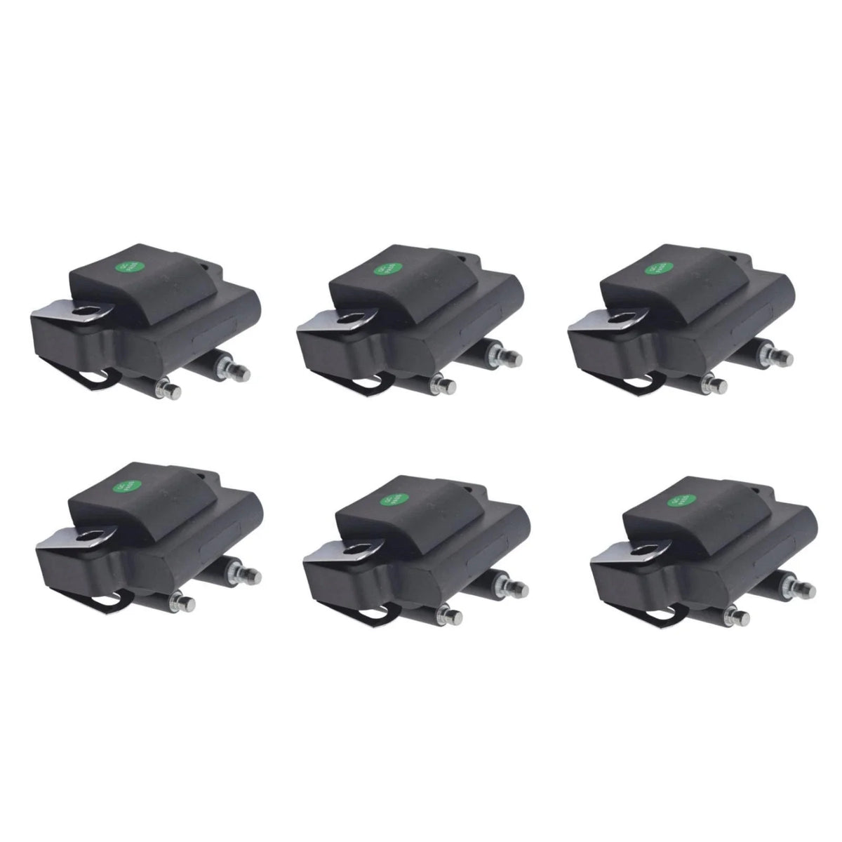 Set of 6 Ignition Coils for Johnson Evinrude Outboard Engine (582508, 18-5179)