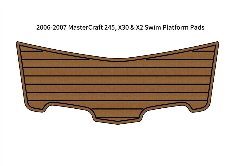EVA Teak Deck Flooring Pad for MasterCraft 245 X30 X2 (2006–2007)