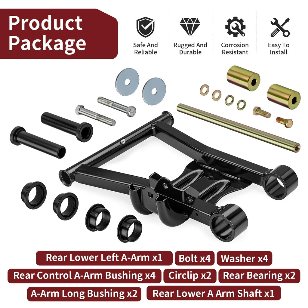 Rear Lower Left A-Arm for Polaris Sportsman 700 (2003–2007) w/ Bushing