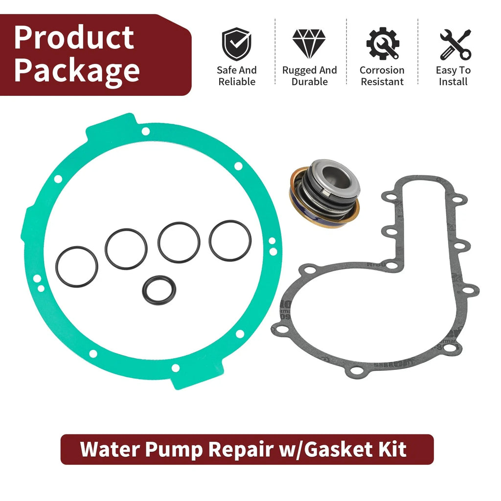 Water Pump Repair Kit w/ Seal Gasket for Polaris Scrambler Sportsman 850 XP 1000