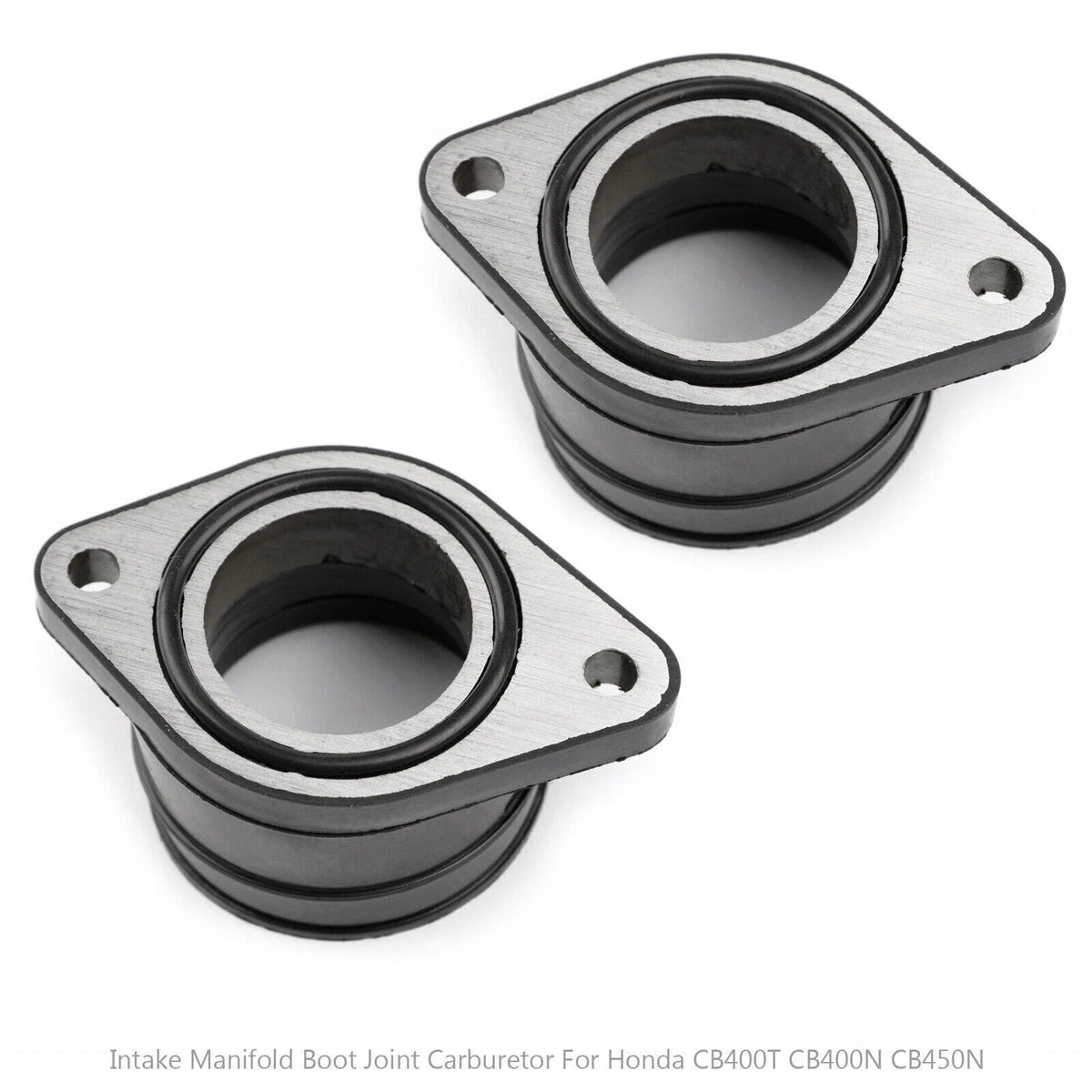 2Pcs Carburetor Intake Manifold Boots for Honda CB400 (1977–1979)