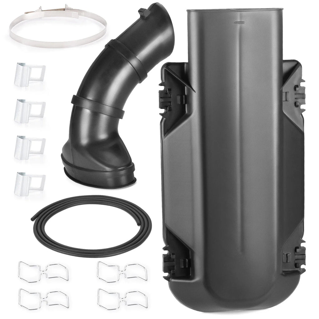Air Box Lid Cover & Snorkel Intake Boot & Clamps for Yamaha YFZ350 Banshee (1987–2006)