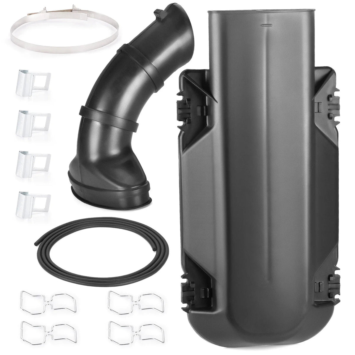 Air Box Lid Cover & Snorkel Intake Boot & Clamps for Yamaha YFZ350 Banshee (1987–2006)