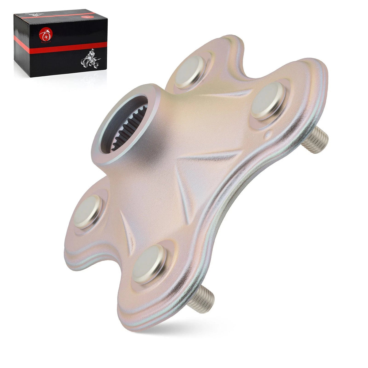 Rear Wheel Hub for Yamaha Wolverine 350 4x4 YFM350F (1995–2005)