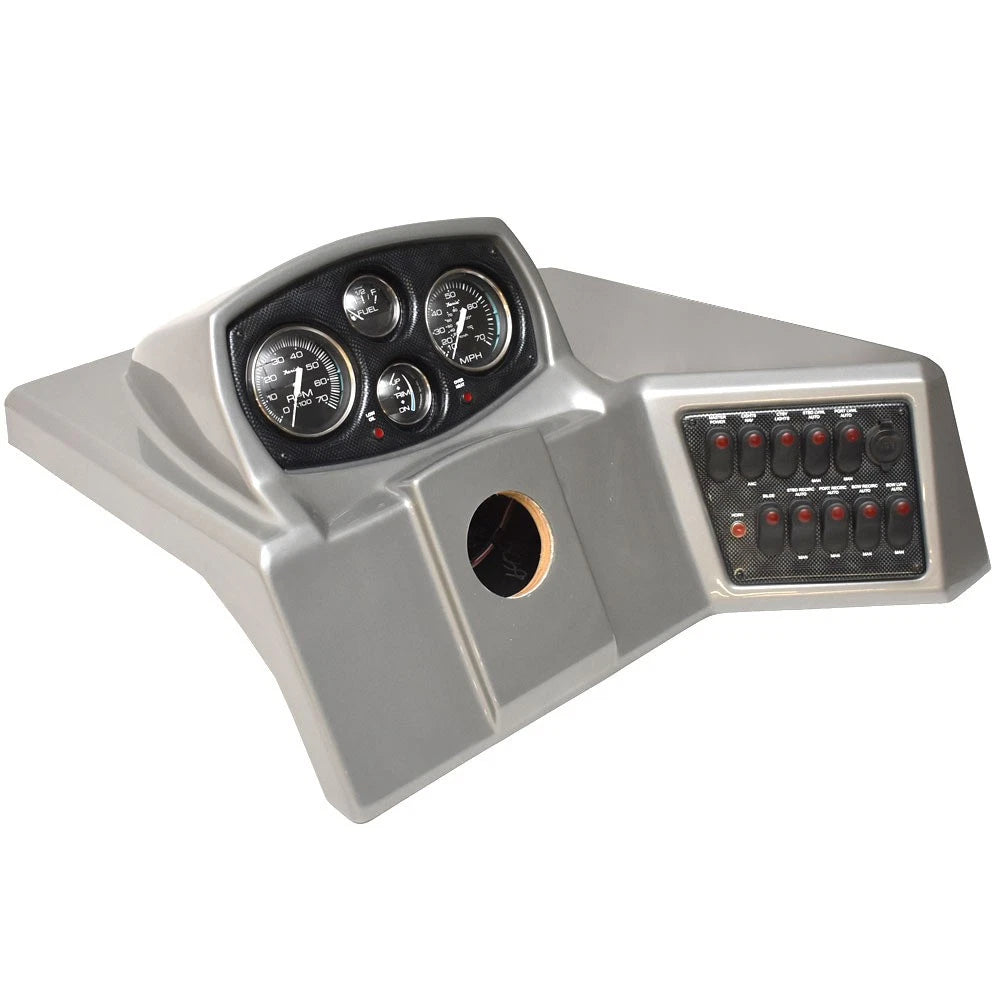 G3 Boat Dash Steering Console 73427469 - Mercury Faria Gauges Gray