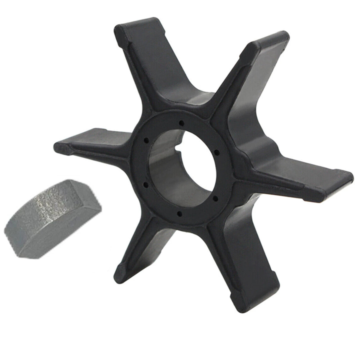 Water Pump Impeller with Key 17461-96301 18-3096 for Suzuki Outboard DT 25 Motor