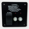 BH Electronics Boat Blower Switch 12V, with Black Plastic Panel 4'' X 4