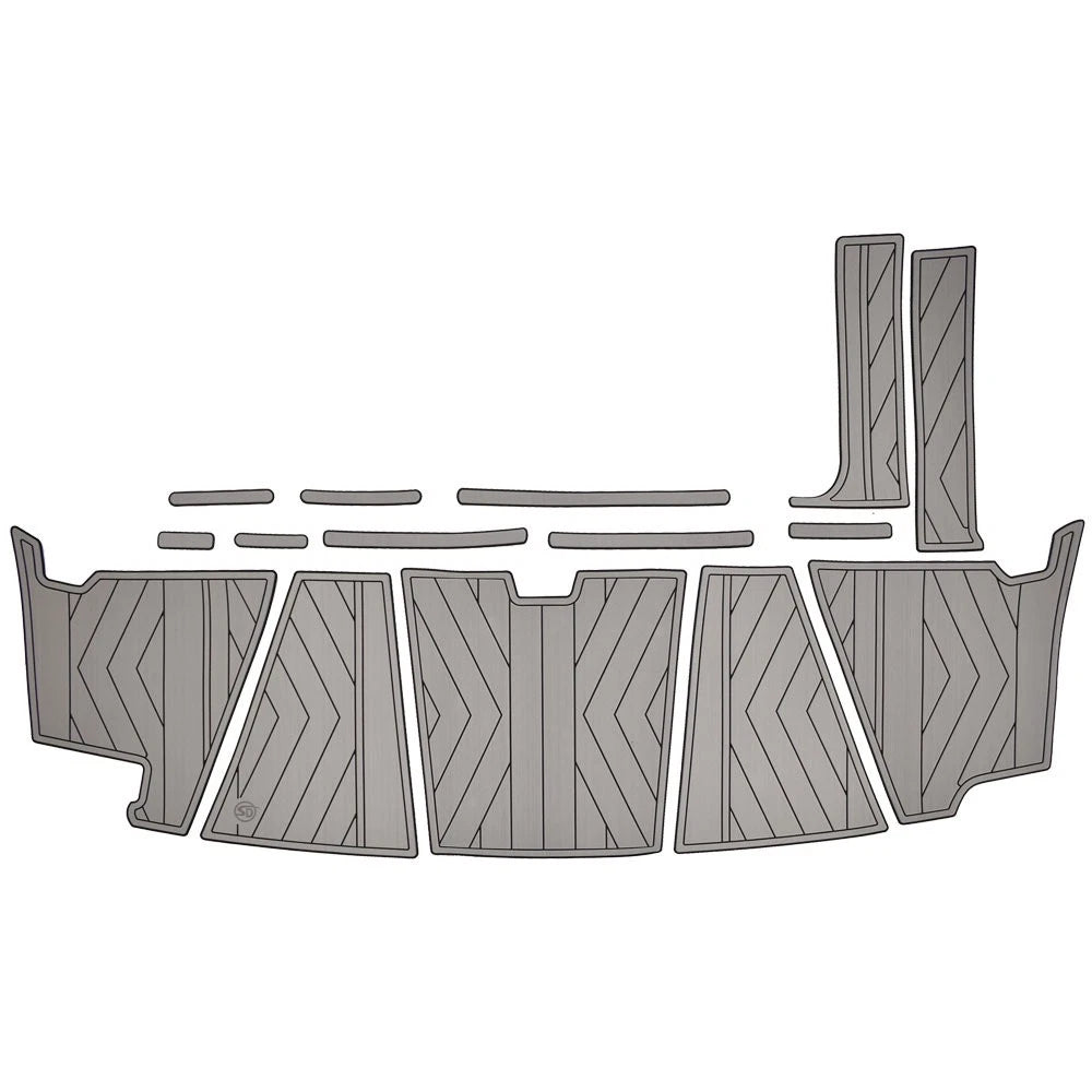 2020 Monterey 378 SS Boat Non-Skid Swim Platform Mats - SeaDek Gray (kit)